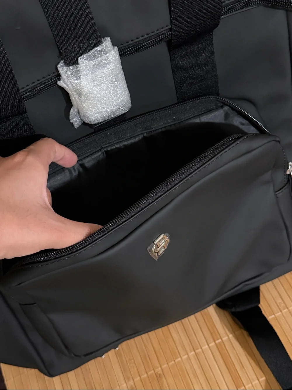 Brand new Boss Black Men's Tote Backpack
